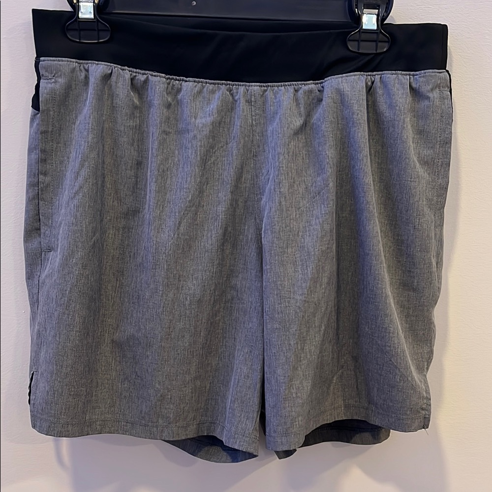 Old Navy Gray Athletic Shorts Lightweight Relaxed Fit